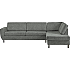 Rom Nordic højrevendt open-end sofa - grøn