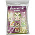 Påske diamond art ophæng 4-pak - flere varianter - assorteret