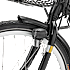 SCO Premium E-Fresh dame elcykel 26" 13AH - sort