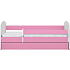 Nova juniorseng 80x180 cm - lyserød