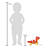 Small Foot trækdyr i træ - dinosaur