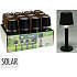 Lise solar bordlampe - sort