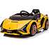 Lamborghini Sian elektrisk bil - gul