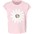VRS børne T-shirt str. 104 - rosa