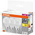 Osram 3 pak LED kronepærer 5,5W - varmt hvidt lys