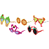 Sommer partybriller - flere varianter - assorteret