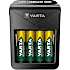 Varta LCD oplader til AA/AAA/9V inkl. 4 AA 2100mAh genopladelige batterier