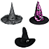 Halloween heksehat - flere varianter - assorteret