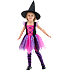 Halloween pink heks kostume str. 128