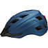 CSI cykelhjelm med lys - mat blå