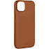 Fixed MagLeather iPhone 16 cover - Brun