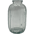 Vase med riller 7,1 x 12 cm - klar