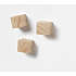 Magnet i træ - firkantet