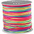Multicolor knyttesnor 1 mm tyk - 28 meter