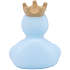 Lilalu badeand - lyseblå med krone