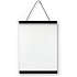Plakatliste i sort - 31 cm