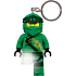 LEGO Ninjago Lloyd nøglering med LED lys