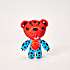 Deddy bears coffin 6" Serie 5 - flere varianter - assorteret