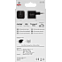 X2O 45W dobbelt hjemmelader USB-C/C GaN - Sort