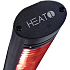 HEAT1 eco high-line 3x670W terrassevarmer - sort
