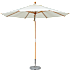 Solhede parasol - off white