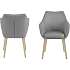 Nora spisebordsstol - grå
