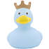Lilalu badeand - lyseblå med krone