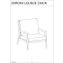 Zamora loungestol