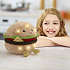 Fao Schwarz Burger bamse m. lyd og lys 28 cm