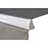 Rivoli markise L: 2,9 x D: 2,5 meter - hvid/taupe