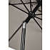 Miami parasol Ø300cm - Sort/flintgrå