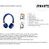 STREETZ BT200 trådløse on-ear høretelefoner - blå
