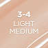 Foundation 3-4 Nude Light-Medium