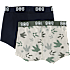 808 2-pak boxershorts str. 4 - grøn