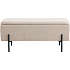 Watford bænk med opbevaring - beige