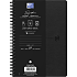 Oxford signature A5 notesbog - sort