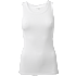 VRS dame rib tanktop str. S - hvid