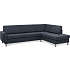 Madrid Nordic højrevendt open-end sofa - navy