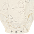 Tiny One 5-dele med body, leggings, hue, savlesmæk og futter str. 86 - beige
