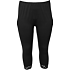 VRS dame capri leggings str. 48 - sort