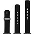 Fixed Silicon Sporty Strap silikonerem til Apple Watch - sort