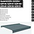 Rivoli markise L: 2,9 x D: 2,5 meter - hvid/taupe