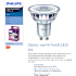 Philips LED Classic spotpære 50W - varmt hvidt lys