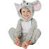Elefant kostume jumpsuit - str. 80 cm