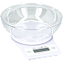 Køkkenchef digital køkkenvægt 5 kg m. skål - hvid