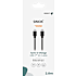 Sinox USB-C kabel 2 meter - sort