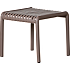 Messina loungebord - dusty brown