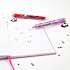Miss Melody kuglepen m. 6 farver – flere varianter – assorteret