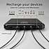 SBS slim powerbank 20.000 mAh - sort
