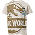 Jurassic World T-shirt str. 122/128 - beige